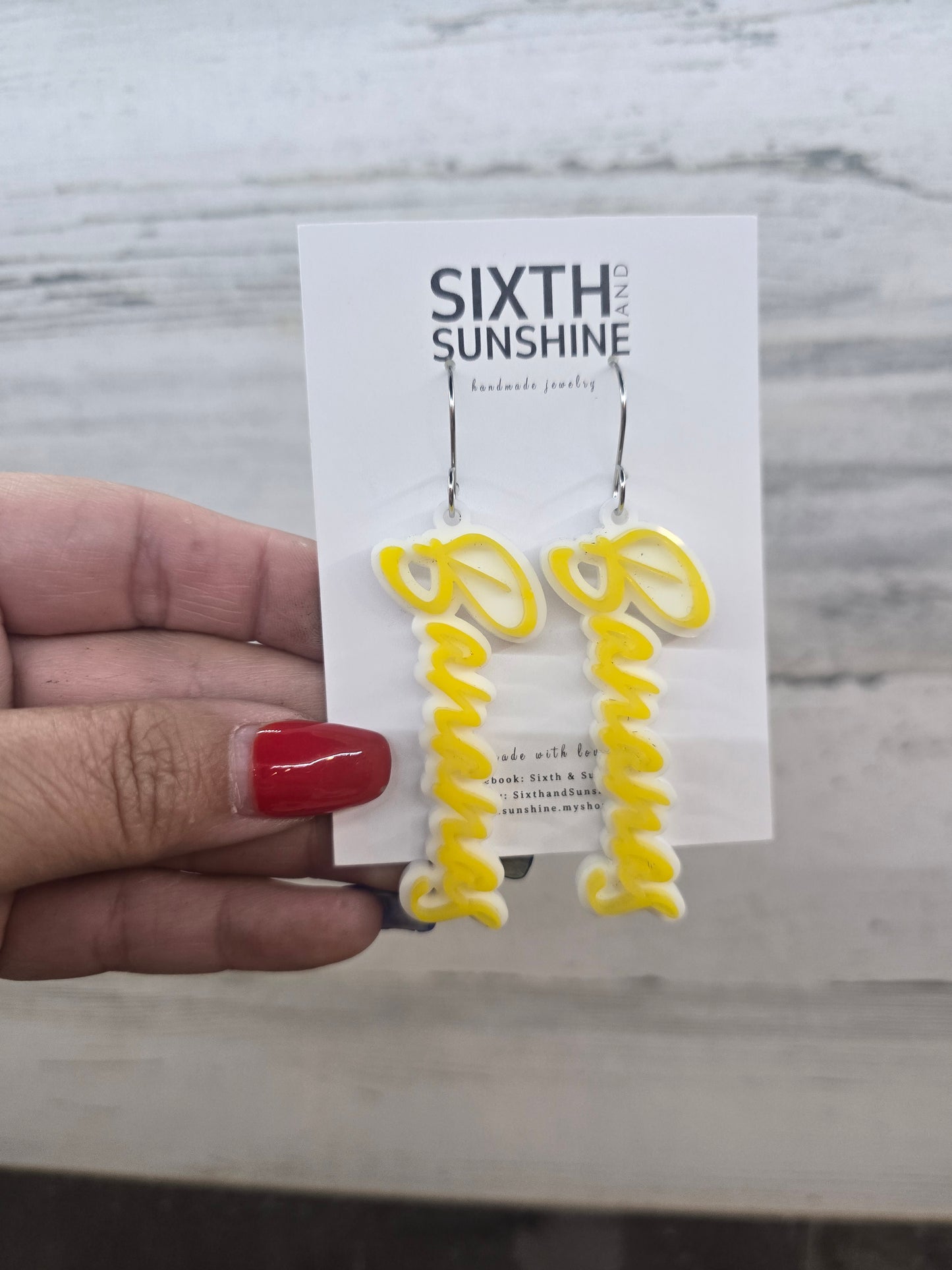 School Spirit Dangle Earrings - Game Day Earrings