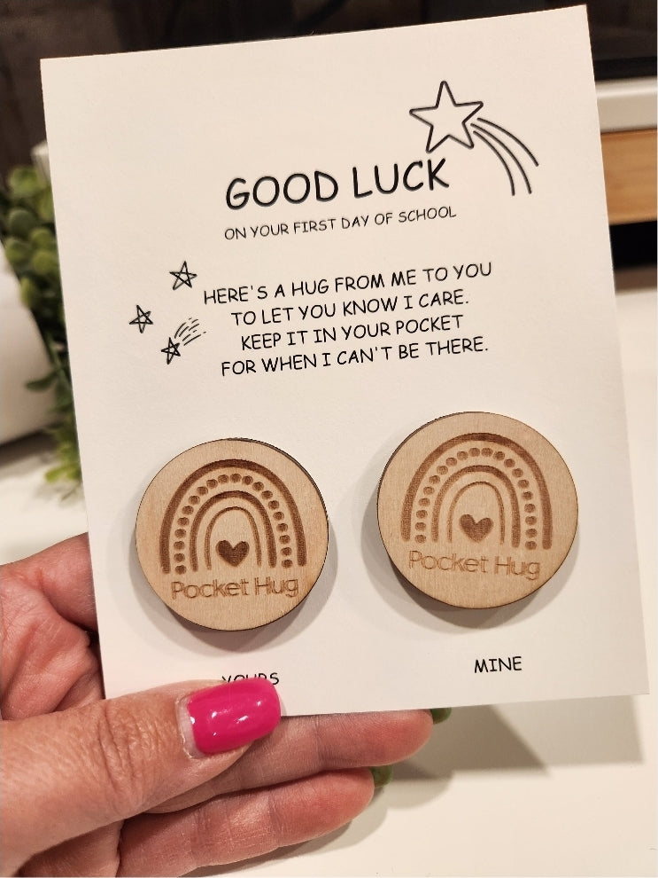 Good Luck Pocket Tokens for Kids - Good Luck Gift Charm Student, Classroom