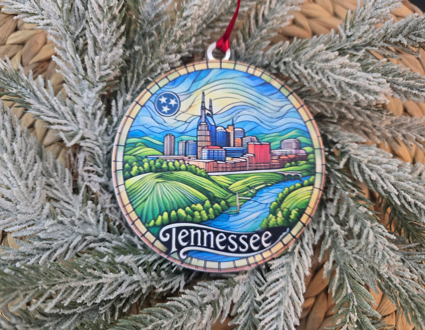 State Ornaments - UV printed