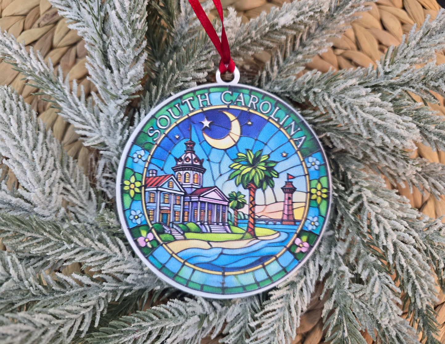 State Ornaments - UV printed