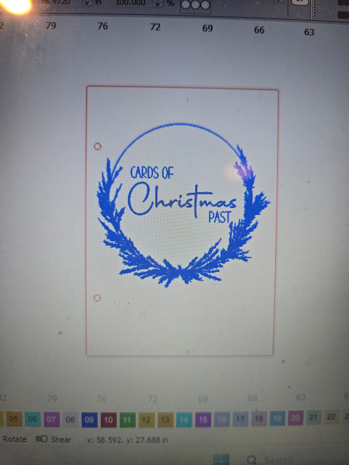 Personalized Christmas Card Holders