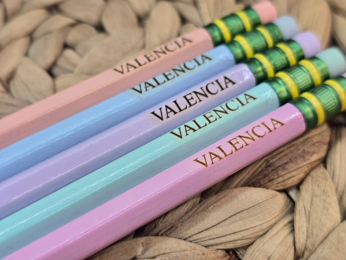 Personalized Ticonderoga Pencils – Custom Engraved Name Pencils for Back to School, Teachers & Students