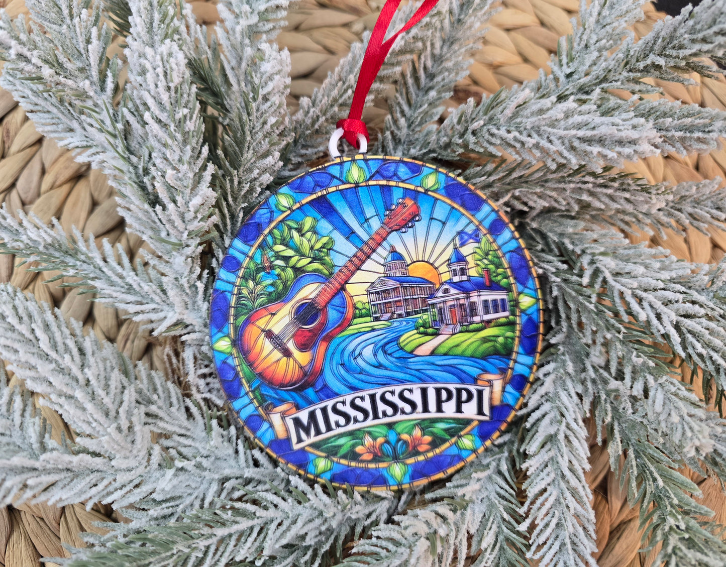 State Ornaments - UV printed