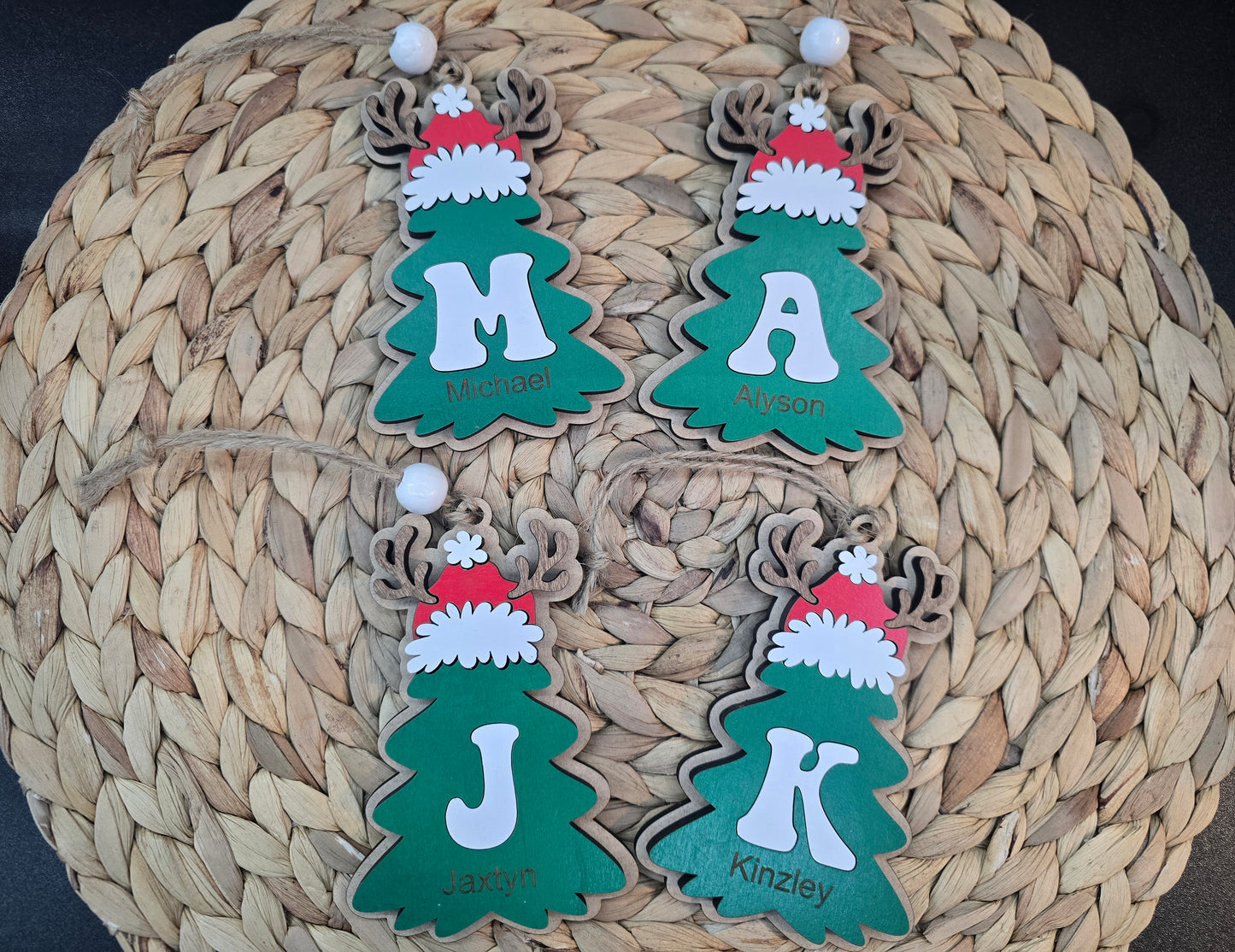 Personalized Tree Ornaments