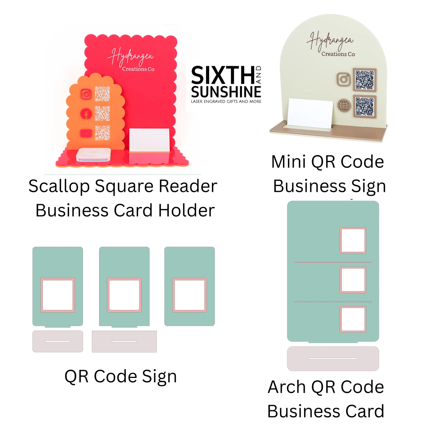QR Code Vendor Sign