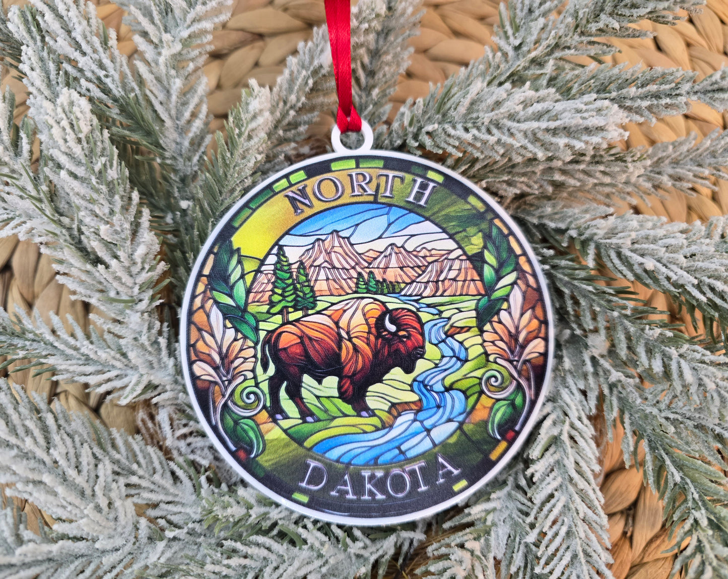 State Ornaments - UV printed