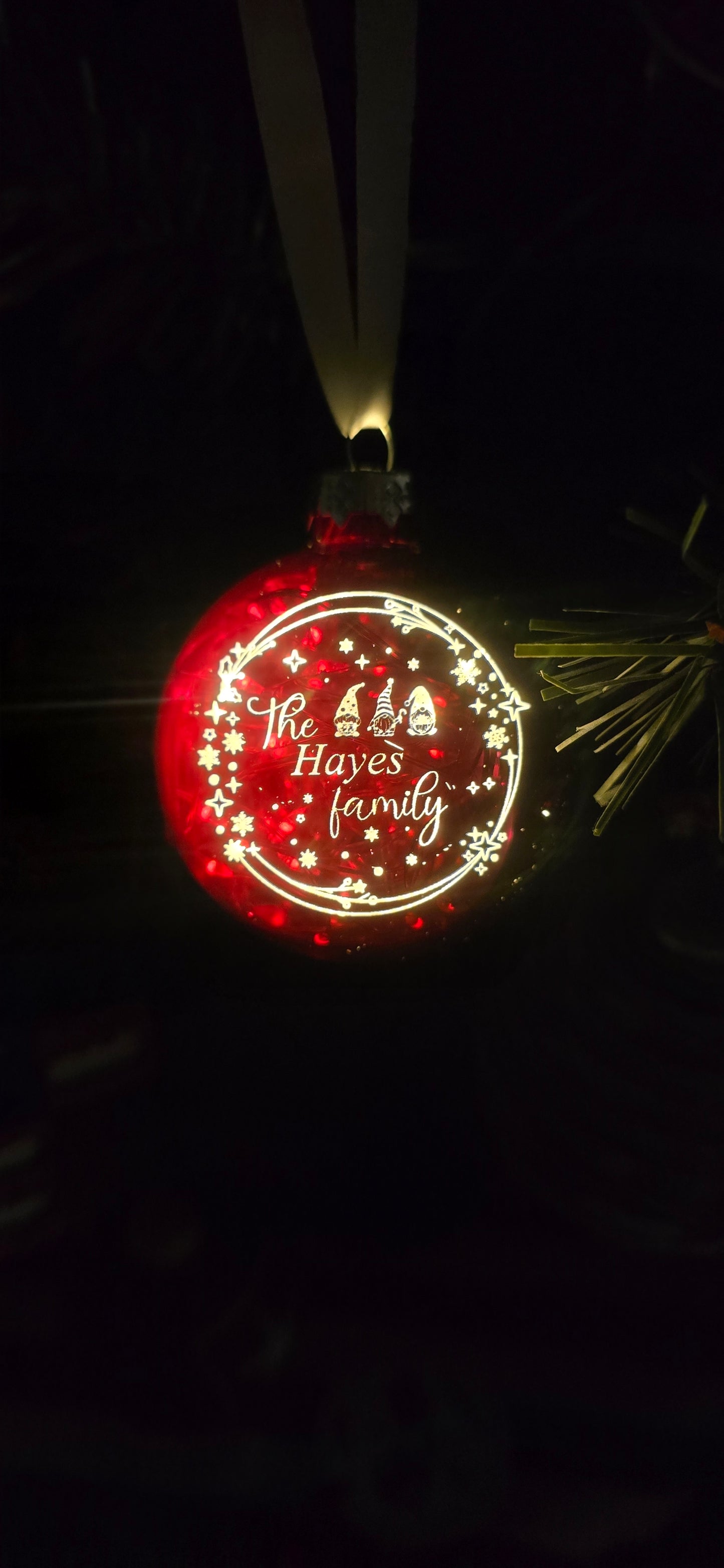 Family Bauble Ornaments