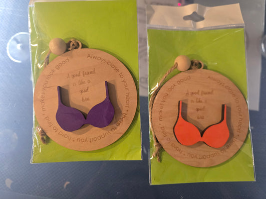 A good friend is like a good bra