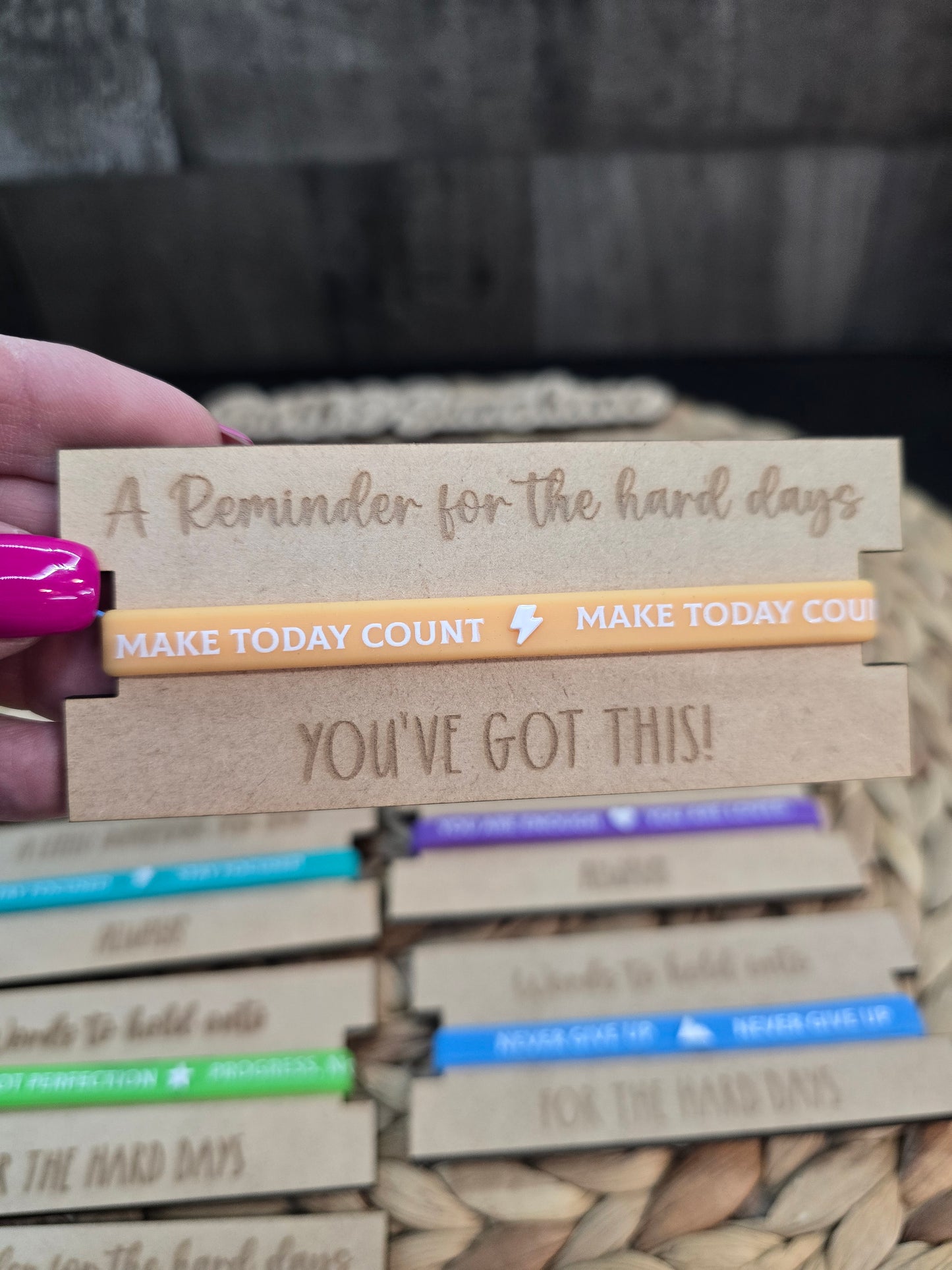 Affirmation Silicone Bracelets – Pick Any 3 | Motivational Wristbands Bundle
