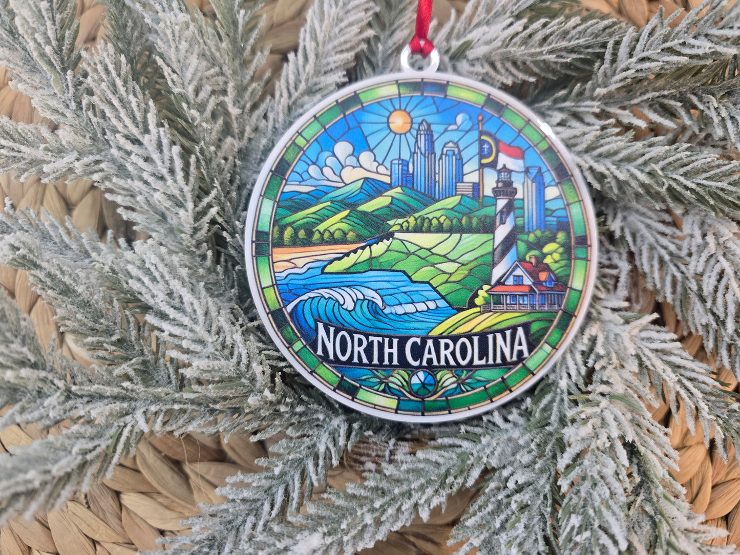 State Ornaments - UV printed
