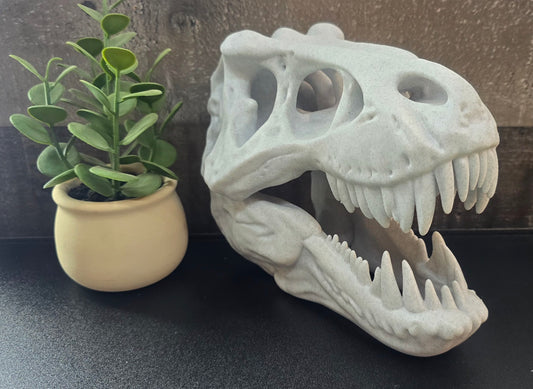 3D printed T-Rex skull