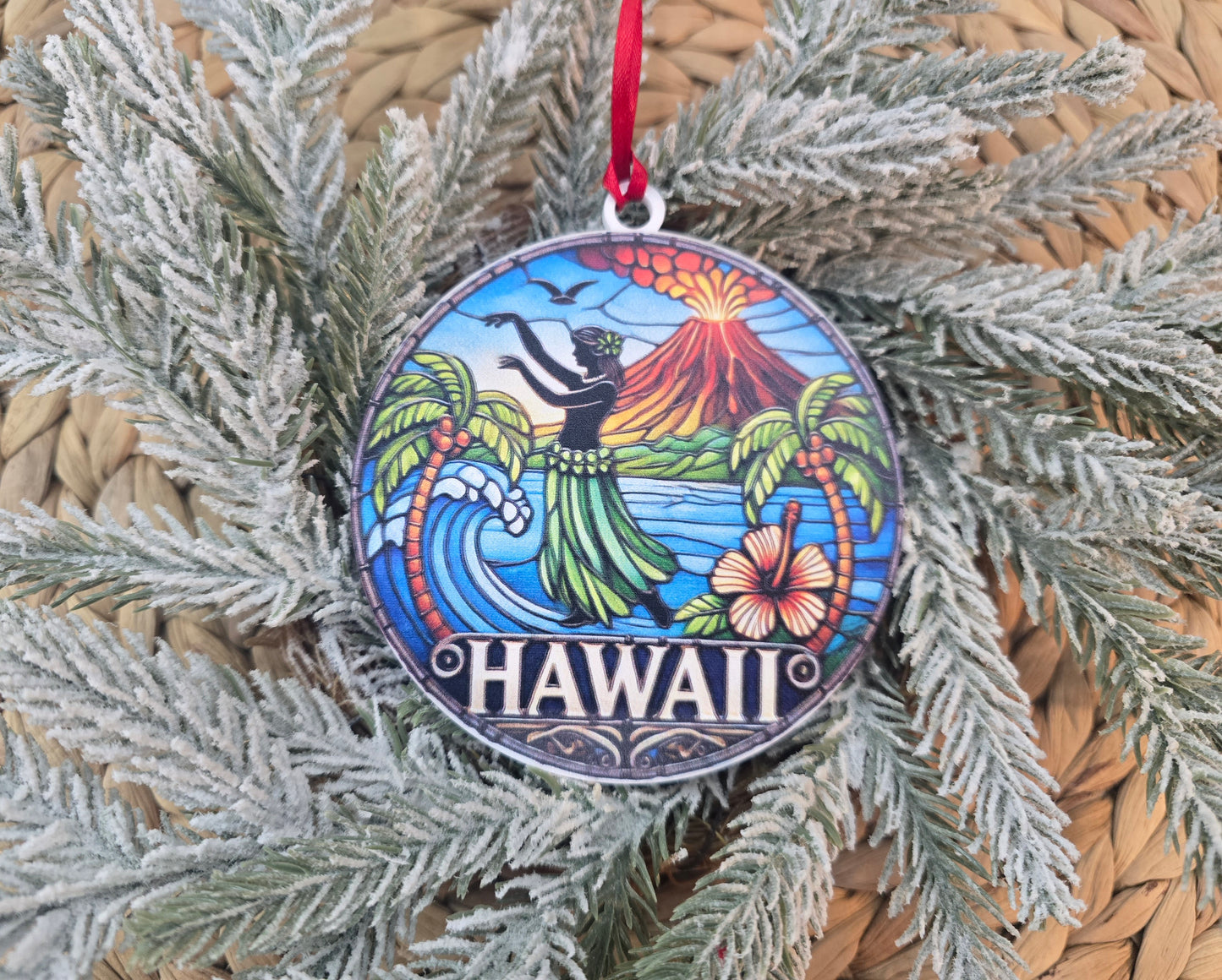 State Ornaments - UV printed
