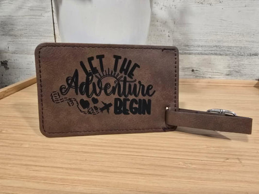 Personalized luggage tags