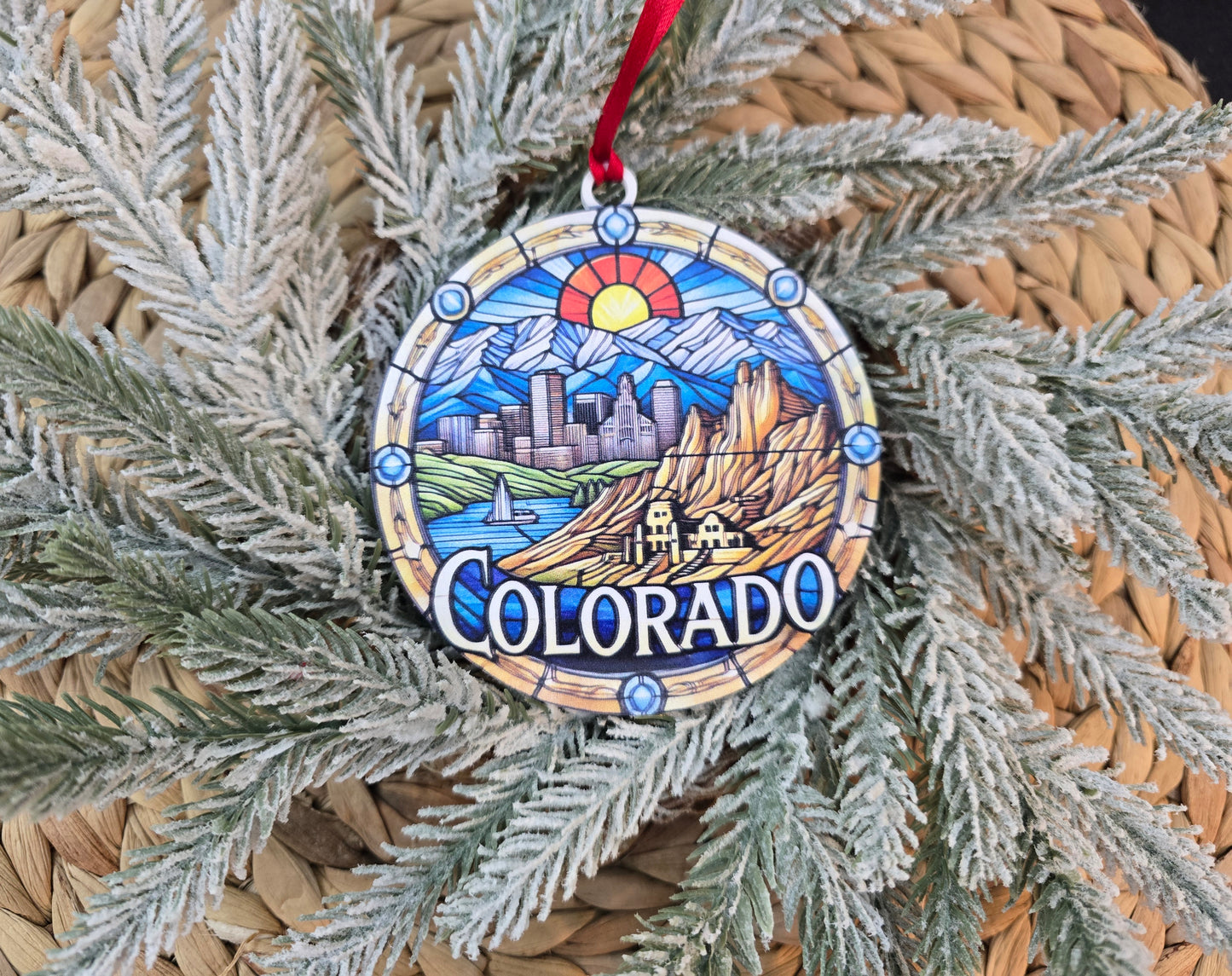 State Ornaments - UV printed