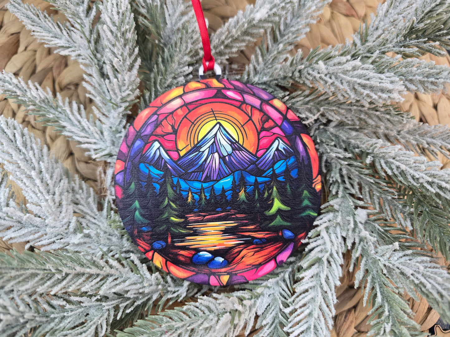 State Ornaments - UV printed