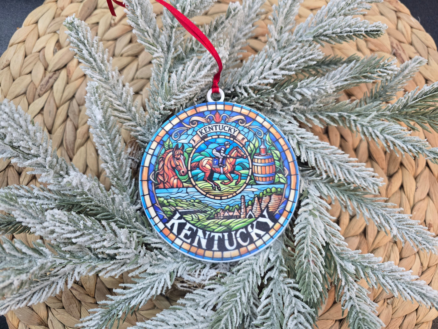 State Ornaments - UV printed