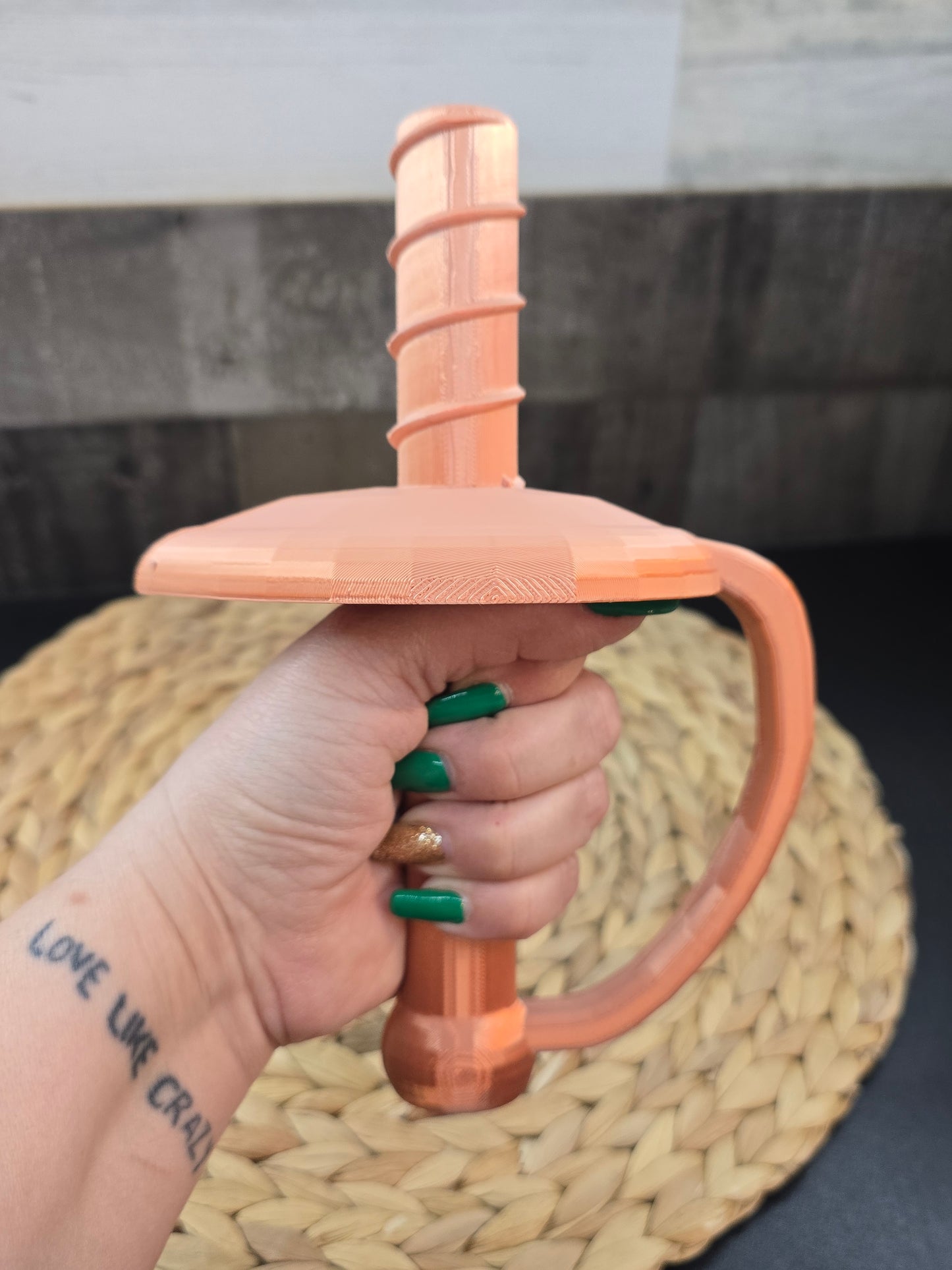 Pool Noodle Sword Handle (Pool Noodle Not Included)