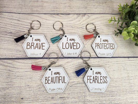 Affirmation Keychains